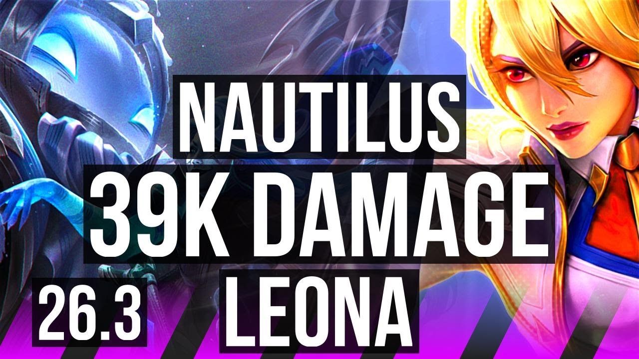NAUTILUS & Mel vs LEONA & Yasuo (SUP) | 39K Dano | EUW Mestre |&hellip;