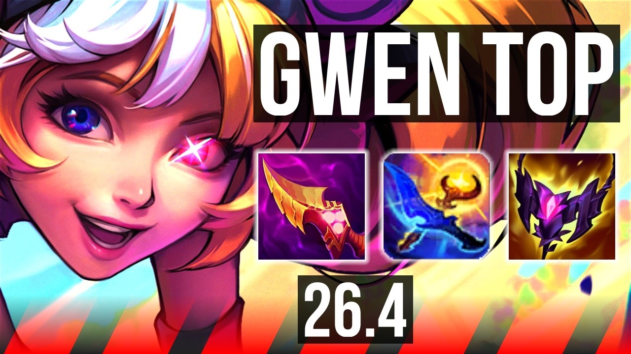 GWEN vs MORDEKAISER (TOP) | EUW Mestre | 26.4