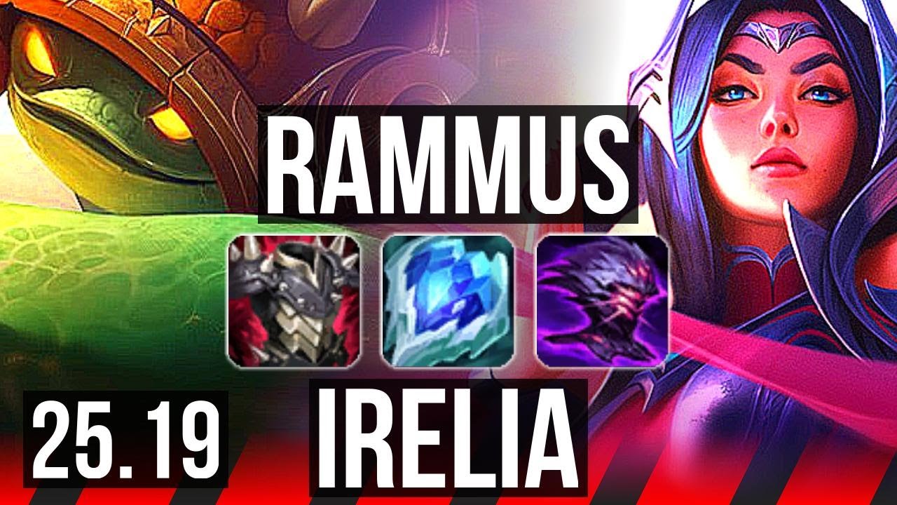 RAMMUS vs IRELIA (TOP) | KR Diamante | 25.19