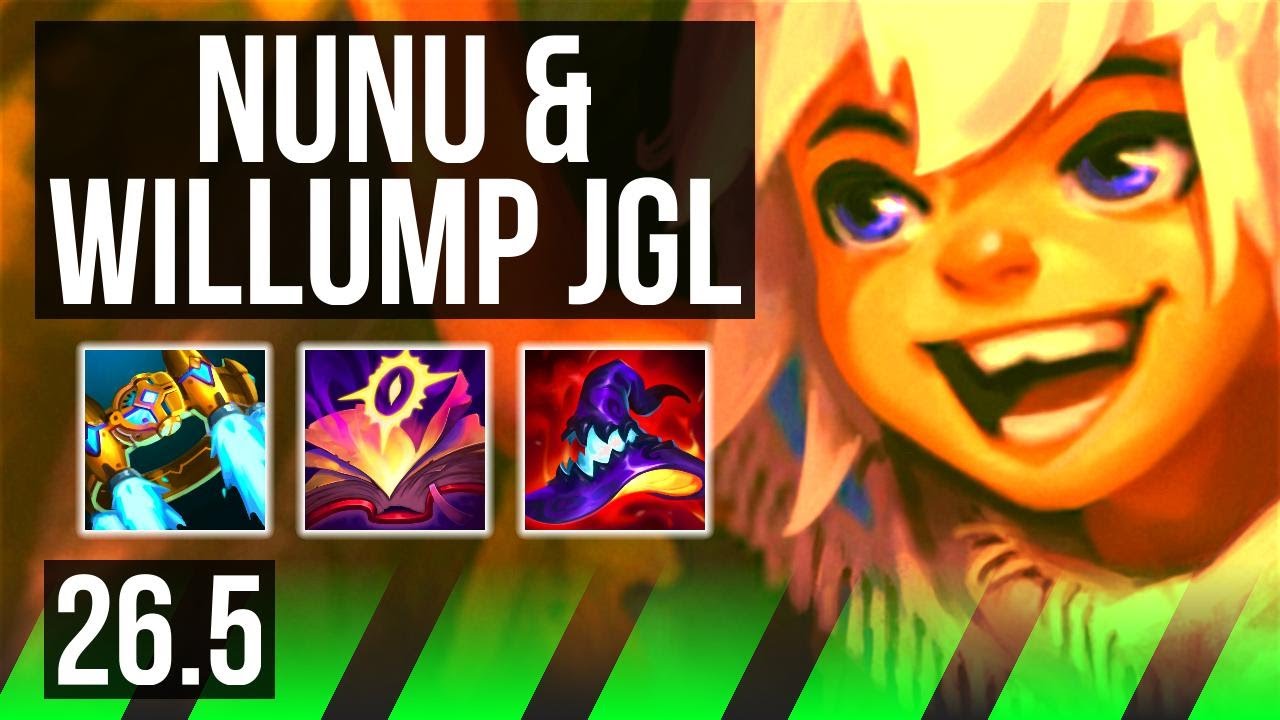 NUNU & WILLUMP vs RAMMUS (JGL) | EUNE Mestre | 26.5