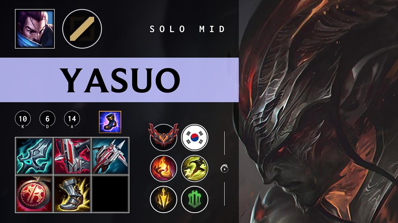 Yasuo Mid vs Talon – KR Grão-Mestre Patch 26.06