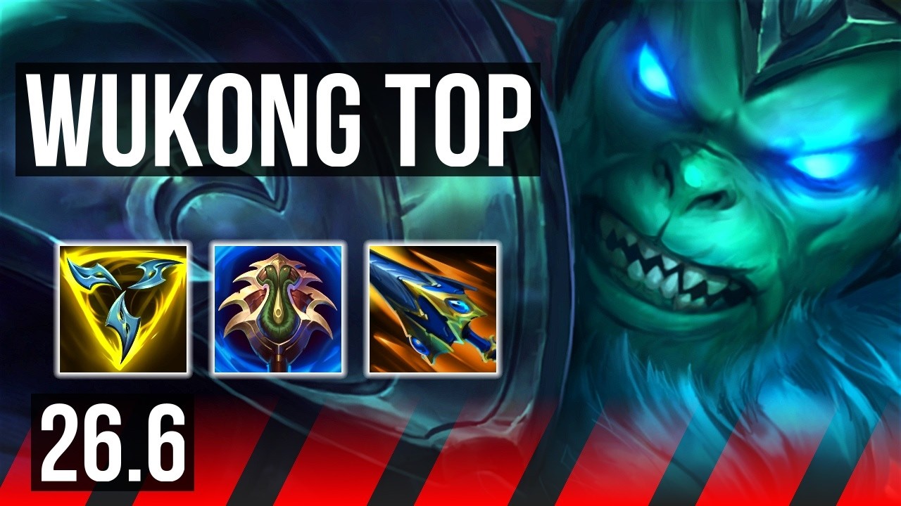 WUKONG vs MALPHITE (TOP) | Grasp Of The Undying | EUW Mestre | 26.6