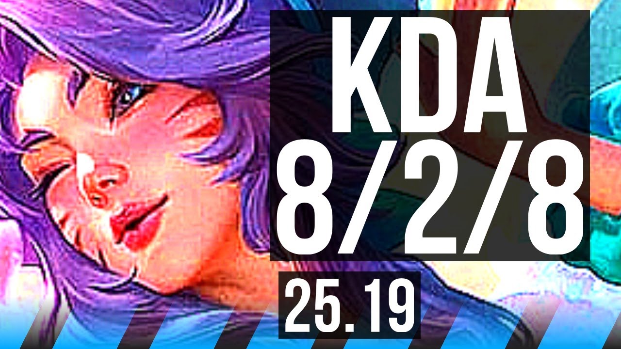 AHRI vs FIZZ (MID) | 8/2/8 | EUW Grão-Mestre | 25.19