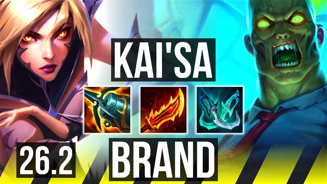 KAI’SA & Alistar vs BRAND & Nautilus (ADC) | Good KDA: 23/1/7, 48K Dano |&hellip;
