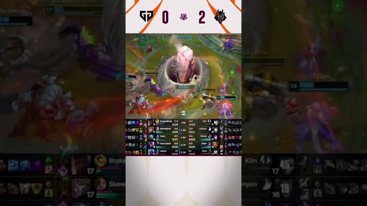 A G2 fez história e eliminou a Gen.G do #FST2026