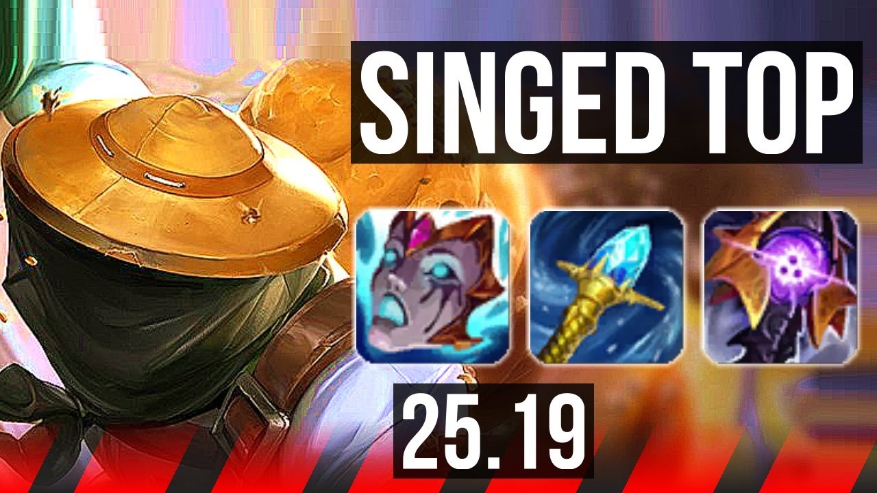 SINGED vs TRYNDAMERE (TOP) | 51k Dano, Retorno, 9/3/15 | EUW Diamante…