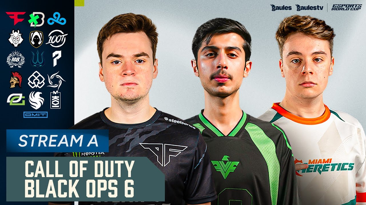 COD BO6 – DIA 4 – ESPORTS WORLD CUP 2025…