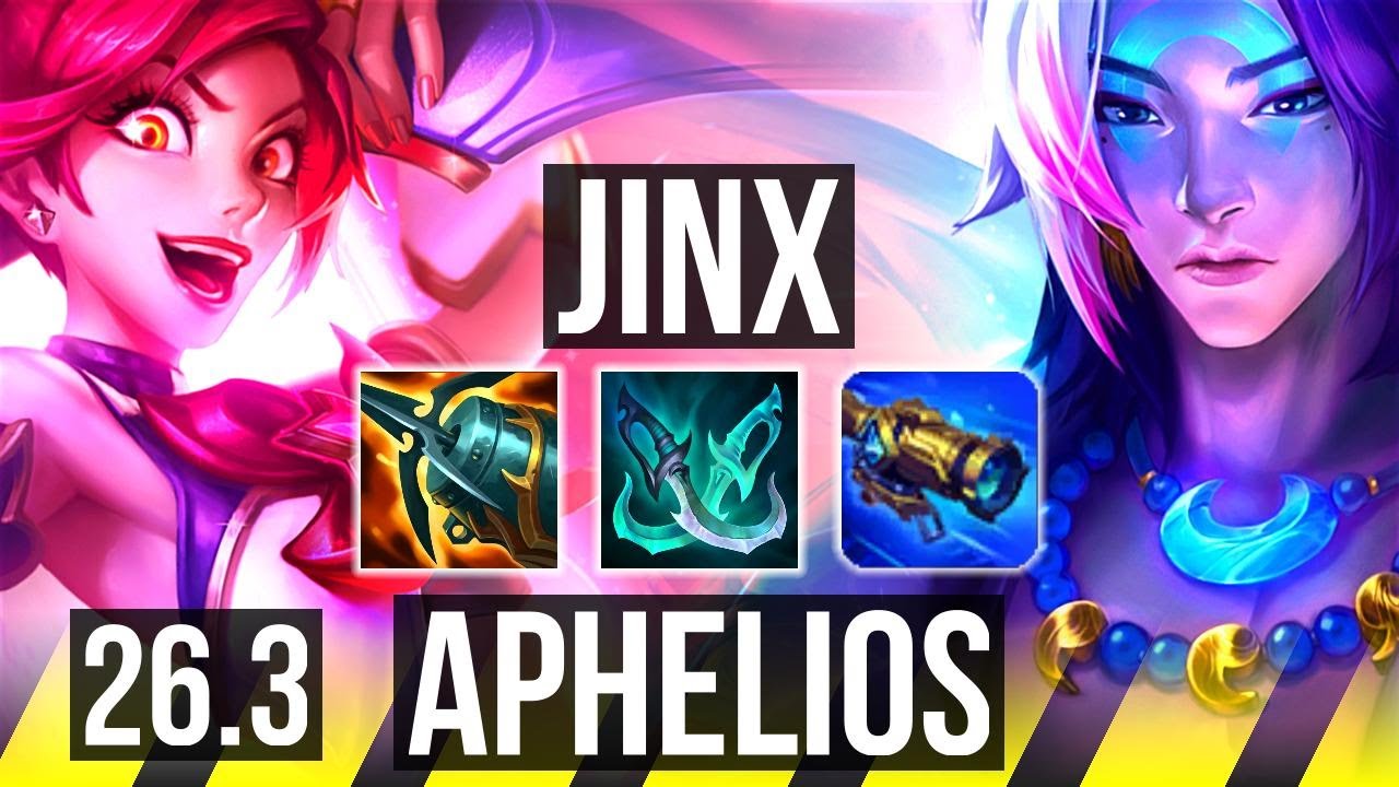 JINX & Rell vs APHELIOS & Thresh (ADC) | Perfect KDA: 18/0/3, 51K Dano |&hellip;
