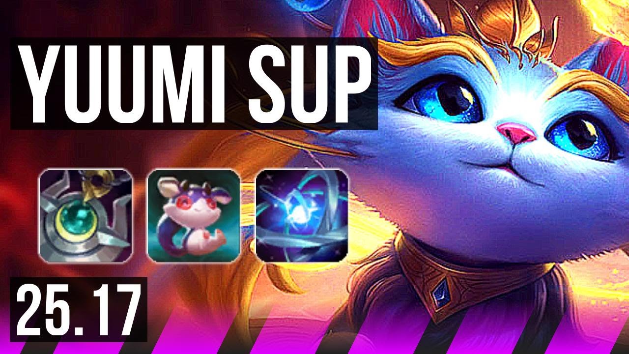 YUUMI & Tristana vs WARWICK & Jhin (SUP) | 0/1/25 | KR Mestre | 25.17