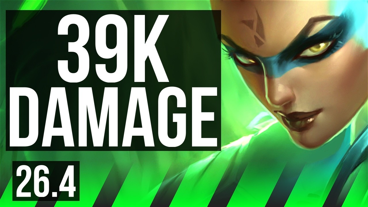 NIDALEE vs LEE SIN (JGL) | 39K Dano | KR Grão-Mestre | 26.4