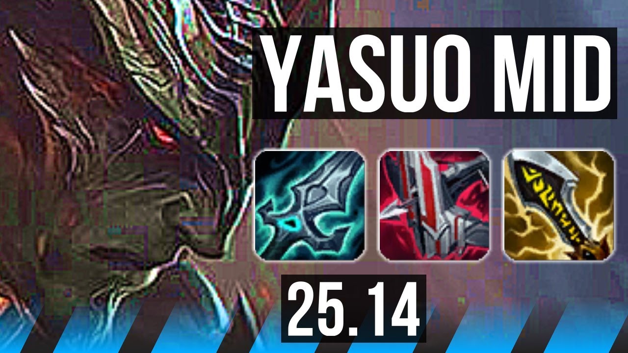 YASUO vs YONE (MID) | 600+ Jogos | EUW Diamante | 25.14