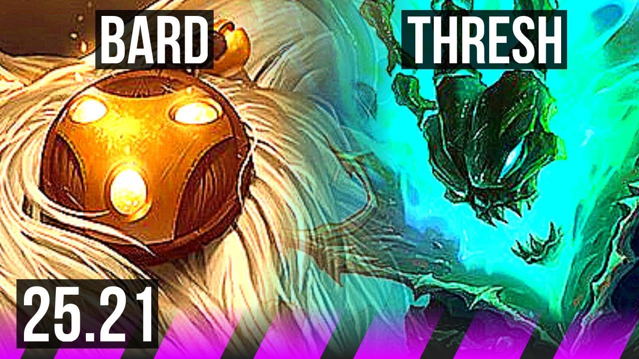BARD & Kai’Sa vs THRESH & Draven (SUP) | EUW Mestre | 25.21