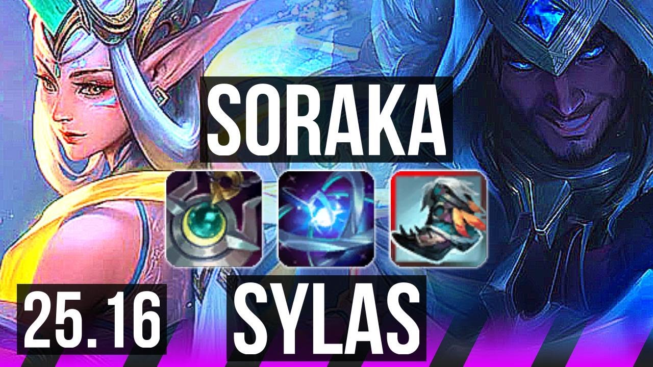 SORAKA & Tristana vs SYLAS & Aphelios (SUP) | 1/6/33 | NA Mestre | 25.16