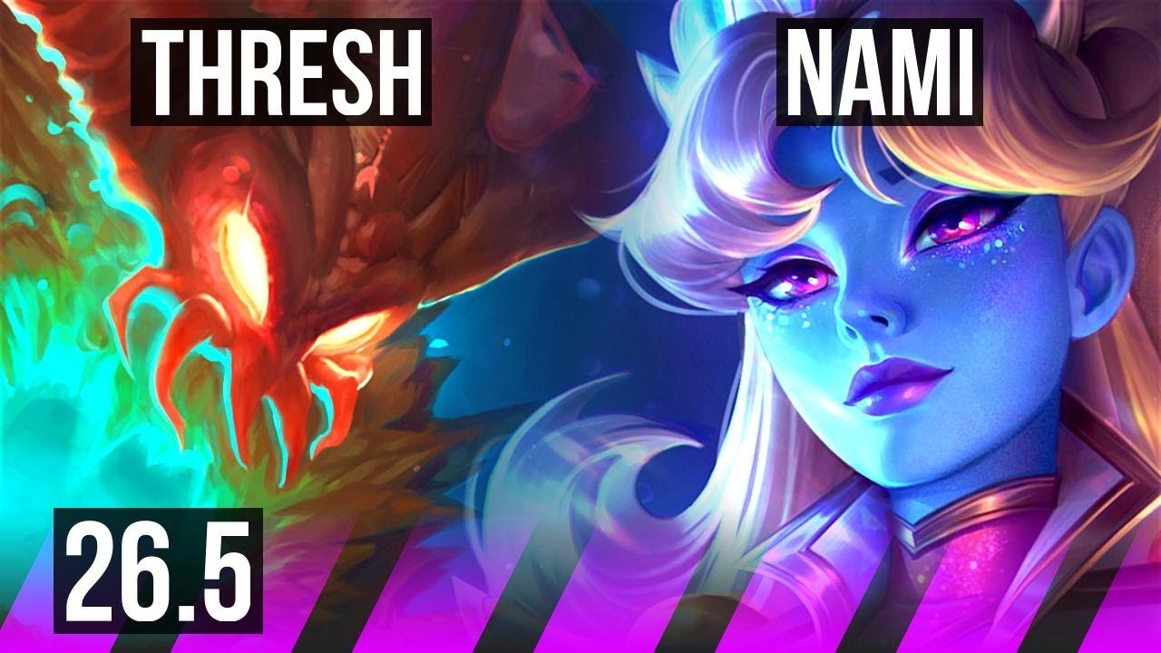 THRESH & Varus vs NAMI & Miss Fortune (SUP) | 6k gold Retorno | EUW&hellip;