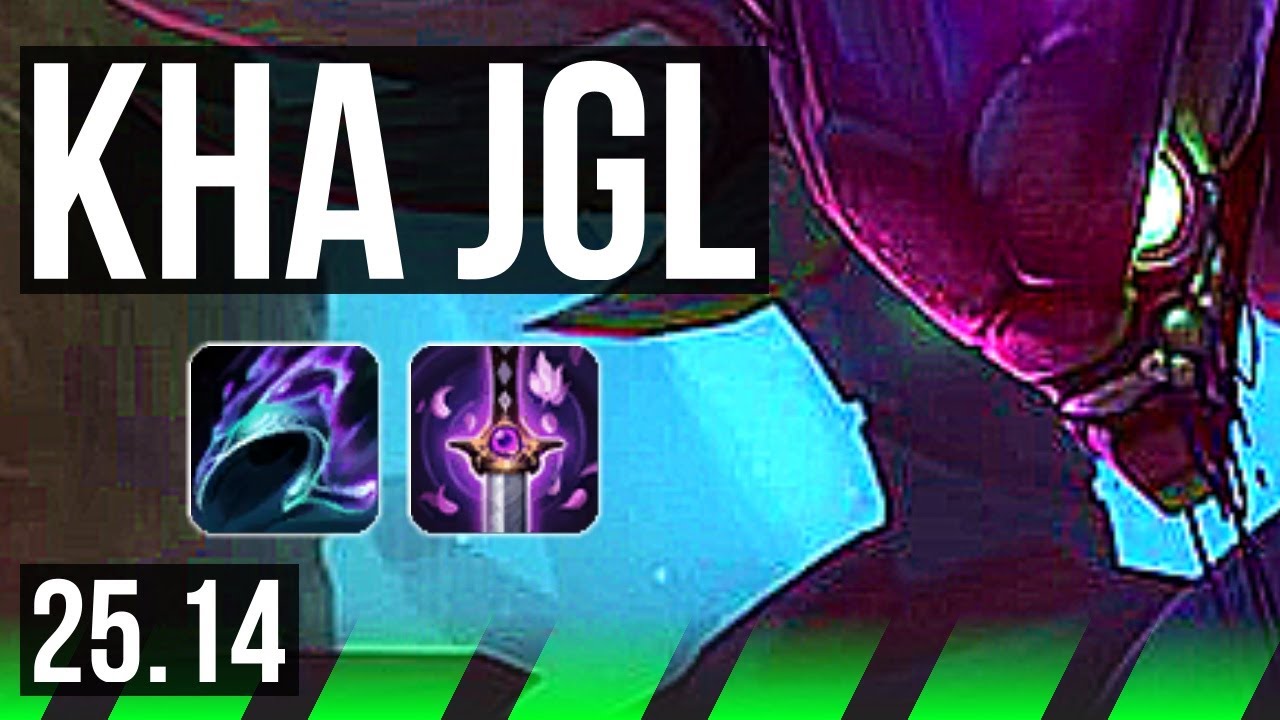 KHA’ZIX vs ZED (JGL) | 7/0/4, Invencível | EUW Diamante | 25.14