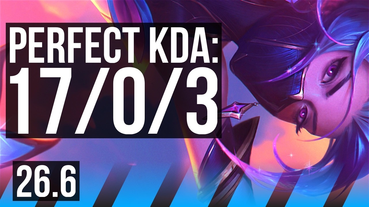 AKALI vs VEX (MID) | Perfect KDA: 17/0/3 | BR Desafiante | 26.6