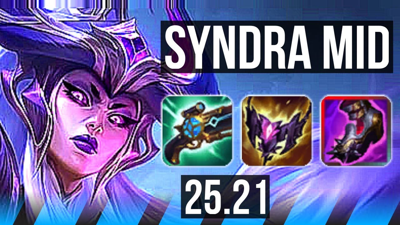 SYNDRA vs MALZAHAR (MID) | Lendário | NA Mestre | 25.21