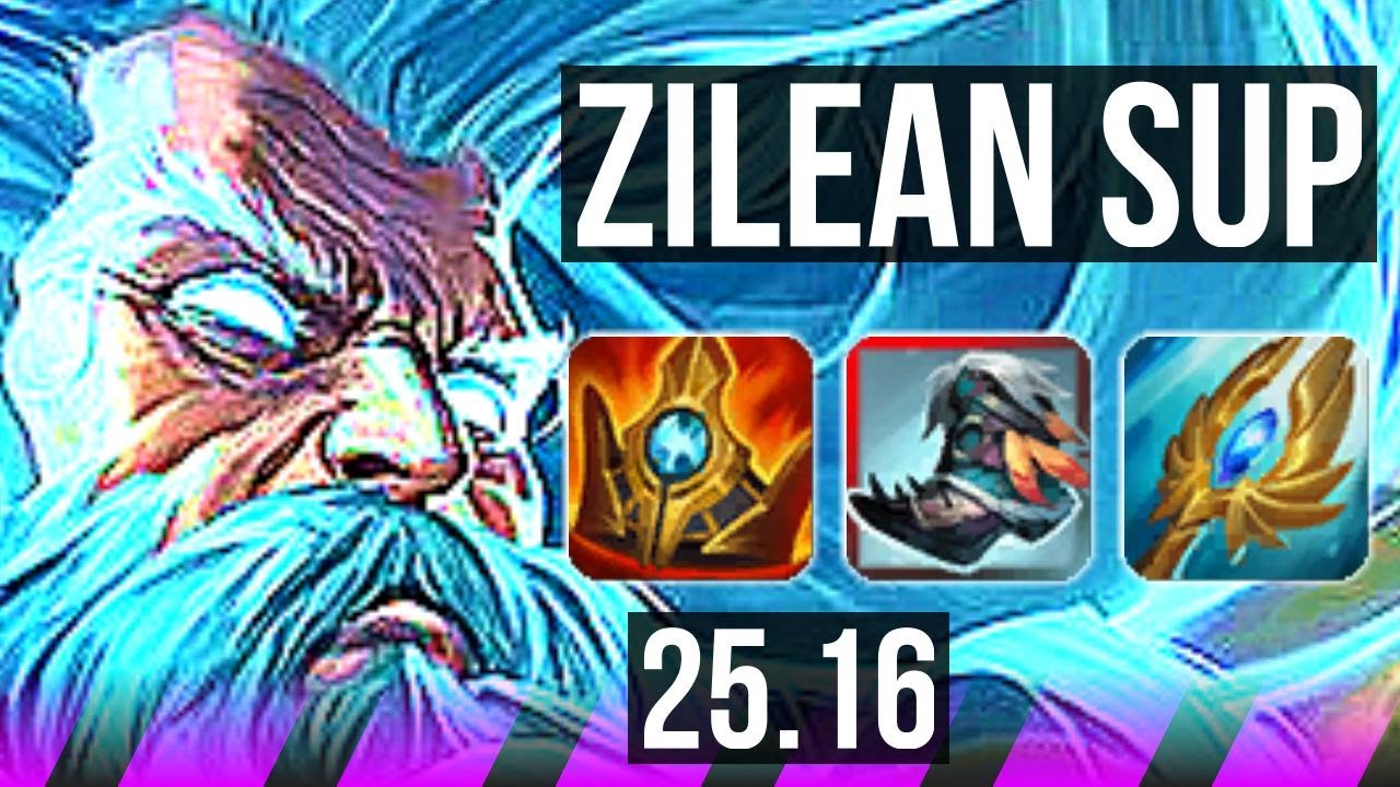 ZILEAN & Ashe vs SORAKA & Aphelios (SUP) | 1/2/14 | EUW Mestre | 25.16