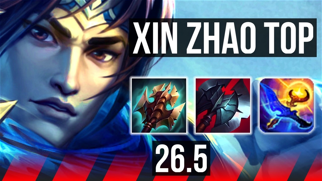 XIN ZHAO vs URGOT (TOP) | EUW Mestre | 26.5