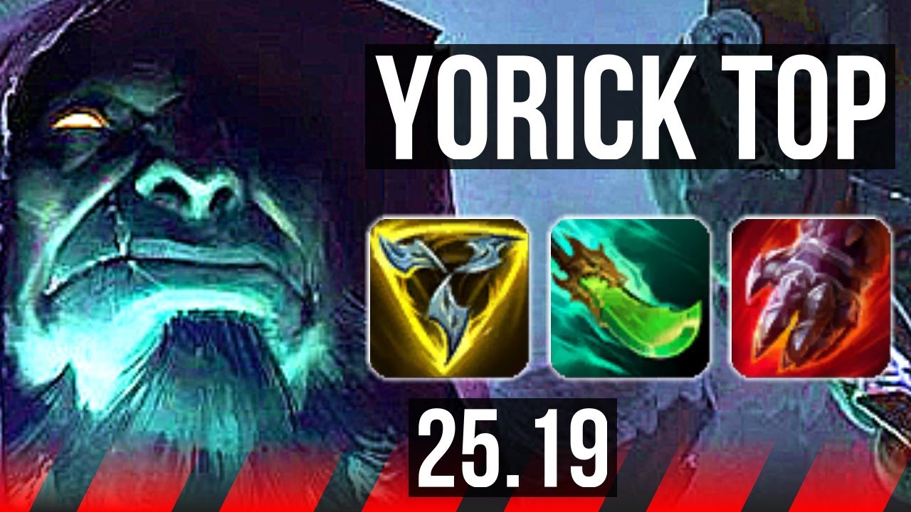 YORICK vs GAREN (TOP) | 5/2/6 | EUW Mestre | 25.19