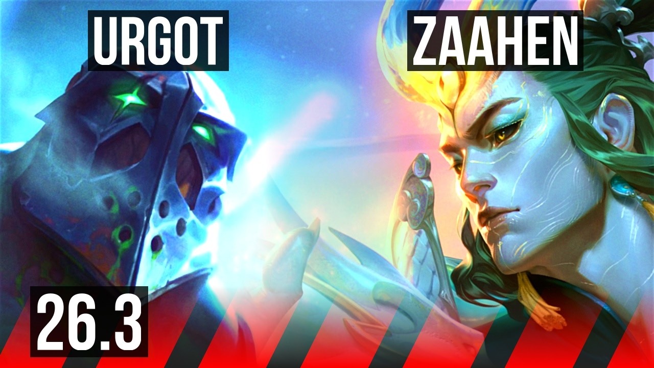 URGOT vs ZAAHEN (TOP) | EUNE Mestre | 26.3