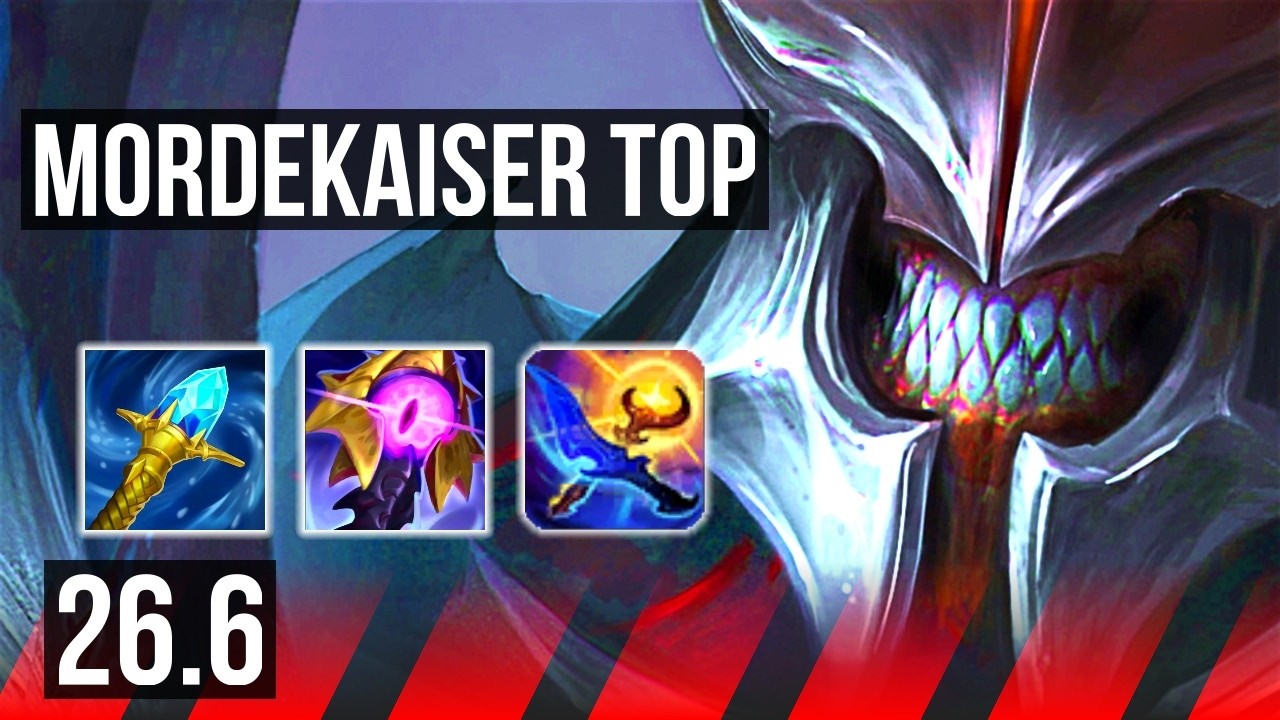 MORDEKAISER vs ZAAHEN (TOP) | Good KDA: 8/1/1 | EUW Mestre | 26.6