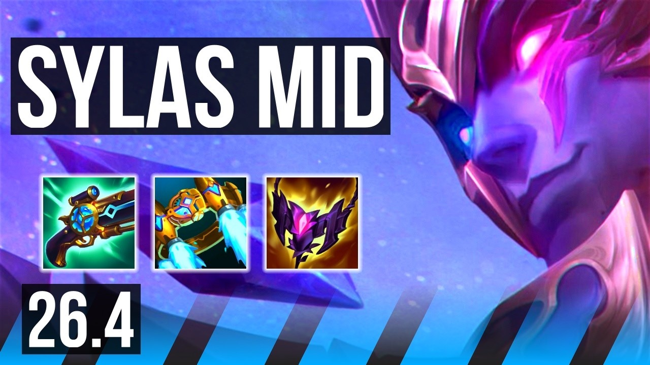 SYLAS vs VEL’KOZ (MID) | EUW Grão-Mestre | 26.4