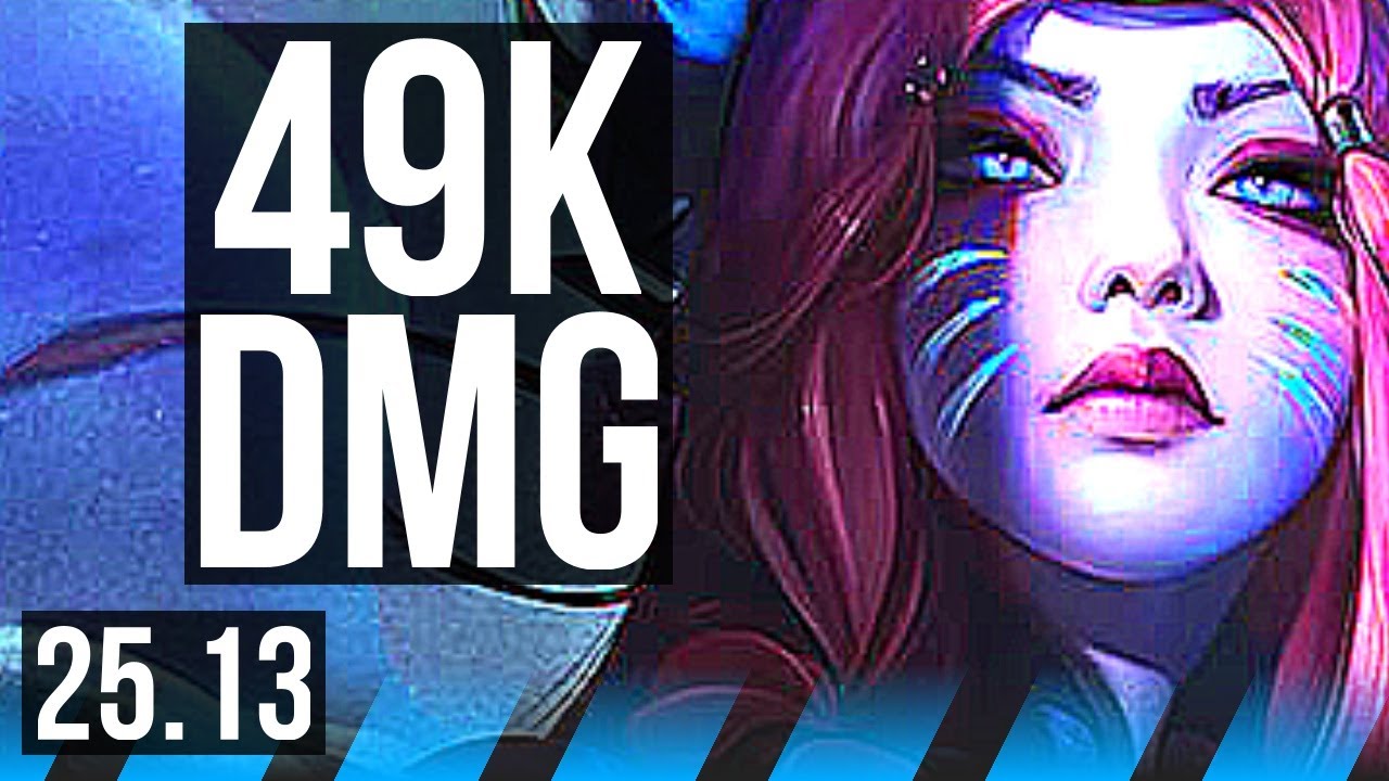 AHRI vs JHIN (MID) | 49k DMG, 6 solo kills, 4k comeback, 15/3/7 | EUW Diamond | 25.13