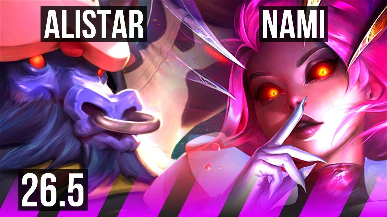 ALISTAR & Jinx vs NAMI & Sivir (SUP) | Good KDA: 3/1/27 | EUW Mestre&hellip;