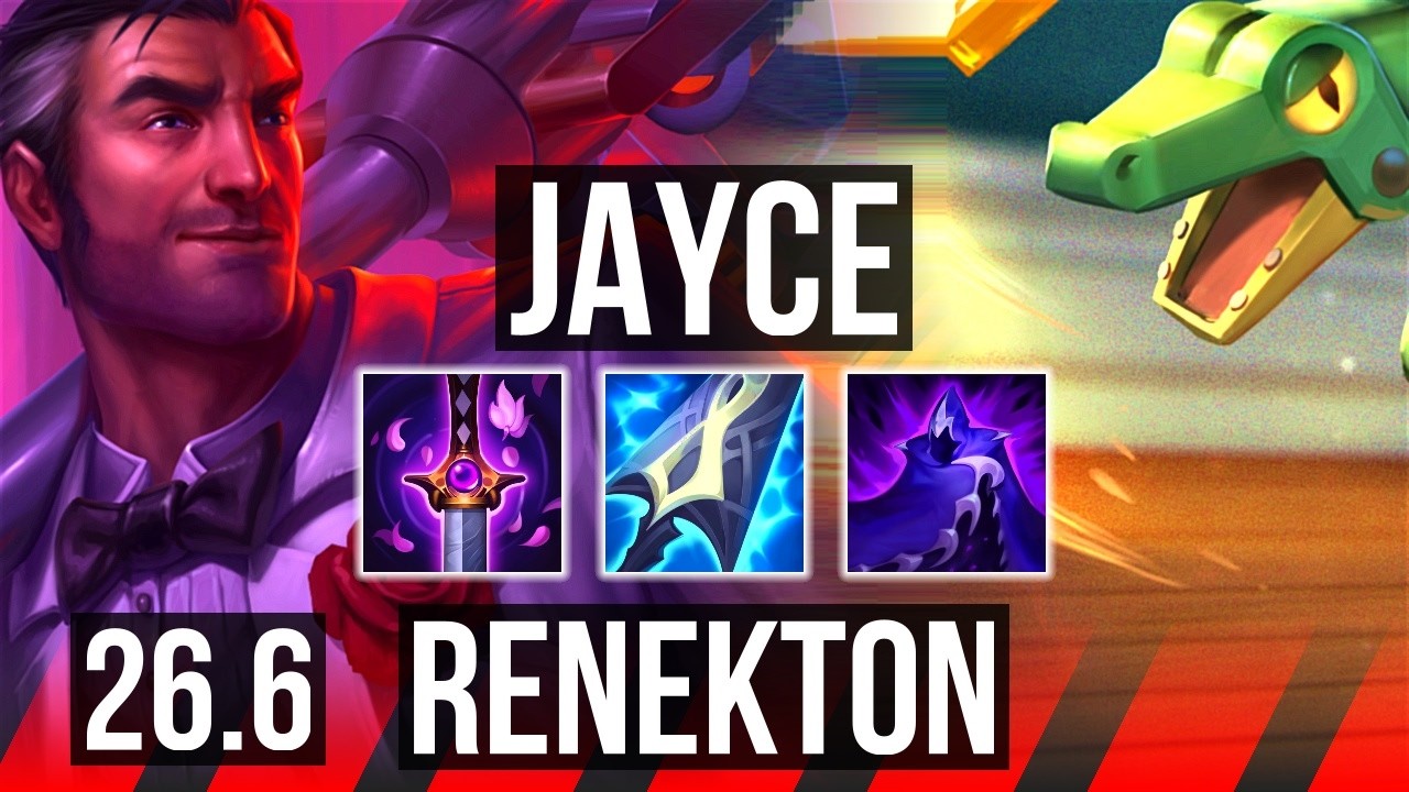 JAYCE vs RENEKTON (TOP) | KR Mestre | 26.6