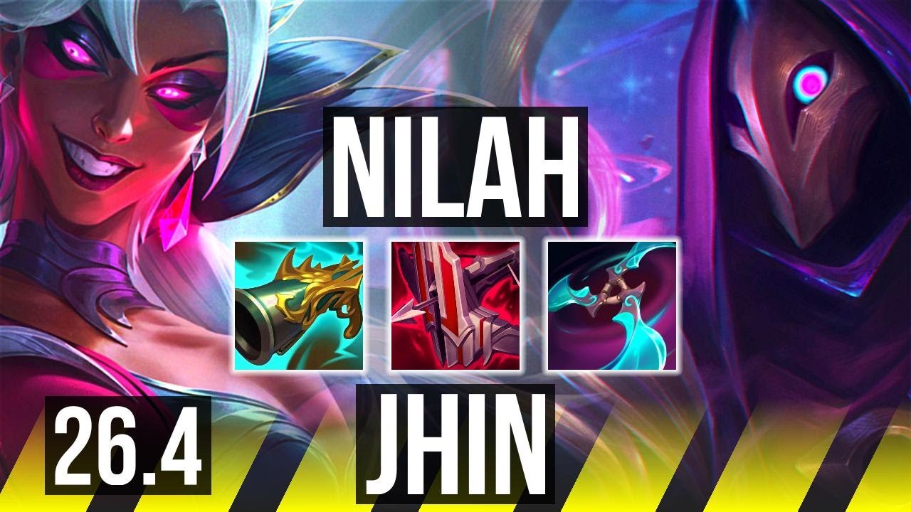 NILAH & Senna vs JHIN & Thresh (ADC) | Good KDA: 16/2/3 | KR Mestre&hellip;