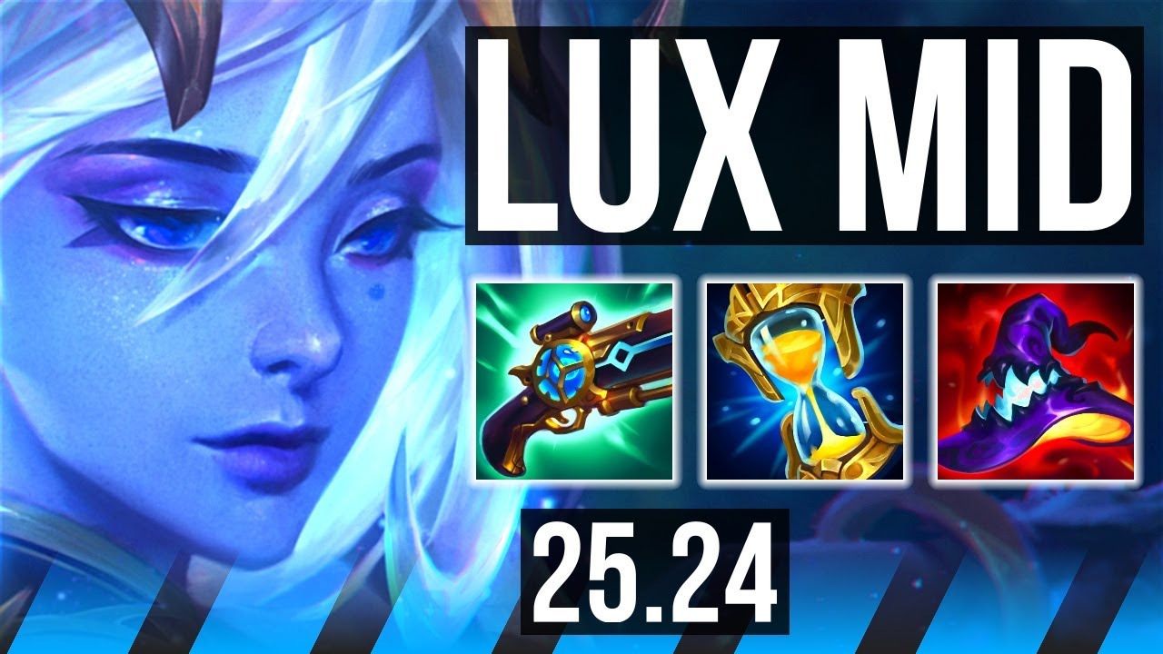 LUX vs FIZZ (MID) | Perfect KDA: 11/0/13 | NA Mestre | 25.24