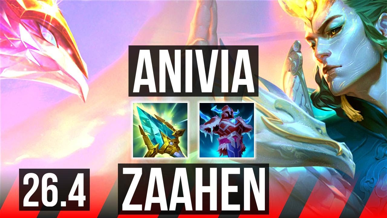 ANIVIA vs ZAAHEN (TOP) | KR Desafiante | 26.4