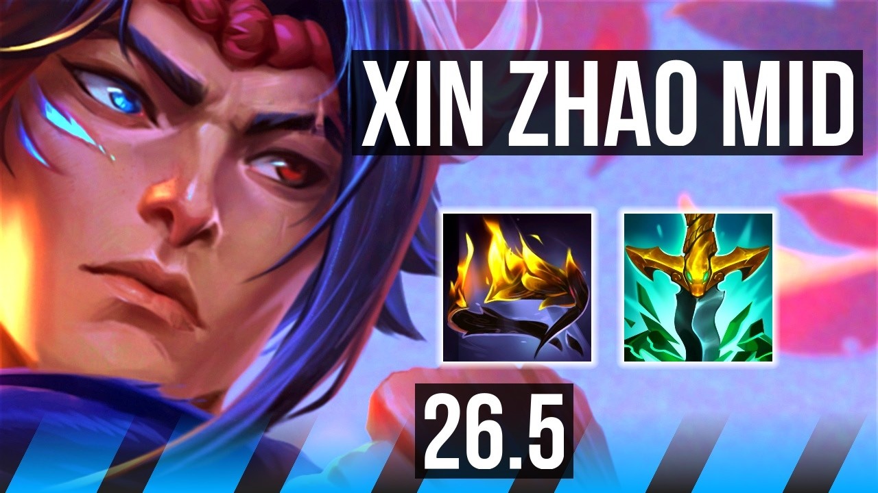 XIN ZHAO vs AHRI (MID) | EUW Mestre | 26.5