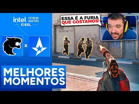 Md3 pra ELIMINAR! FURIA vs ASTRALIS – MELHORES MOMENTOS COM…