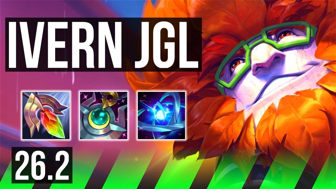 IVERN vs ZED (JGL) | 10k gold Retorno | EUNE Grão-Mestre | 26.2
