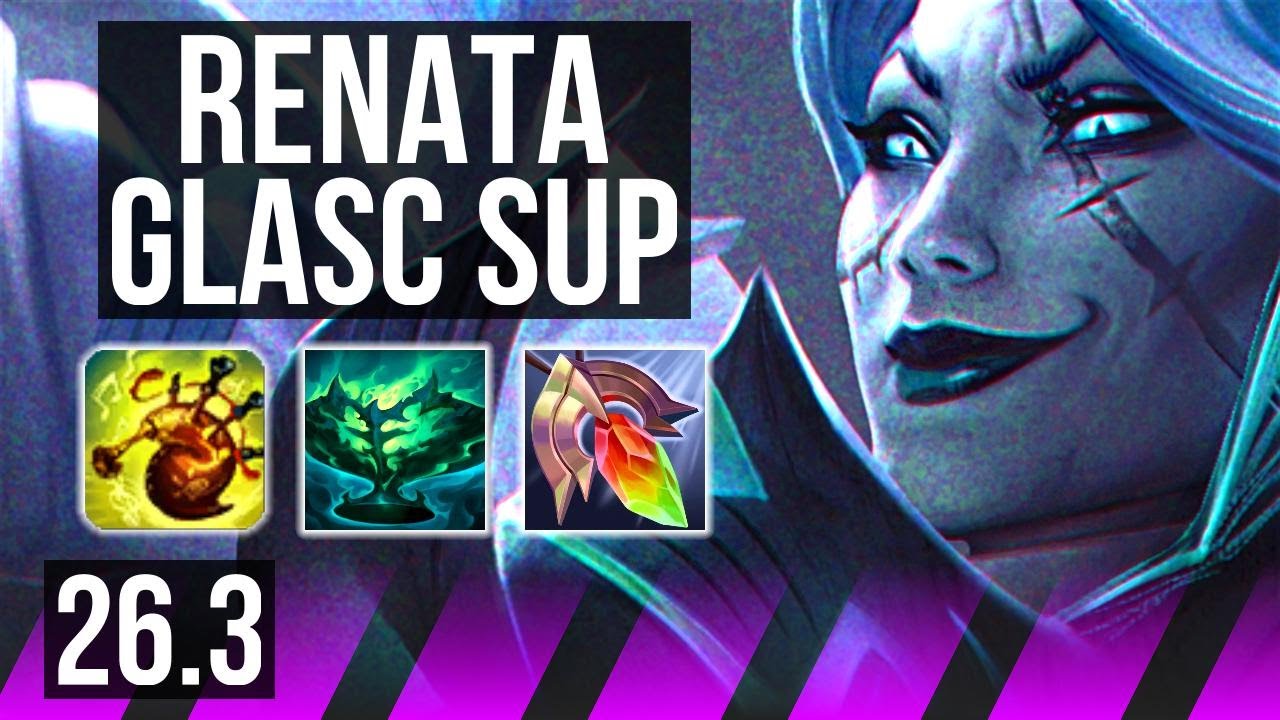RENATA GLASC & Tristana vs RELL & Caitlyn (SUP) | EUW Diamante | 26.3