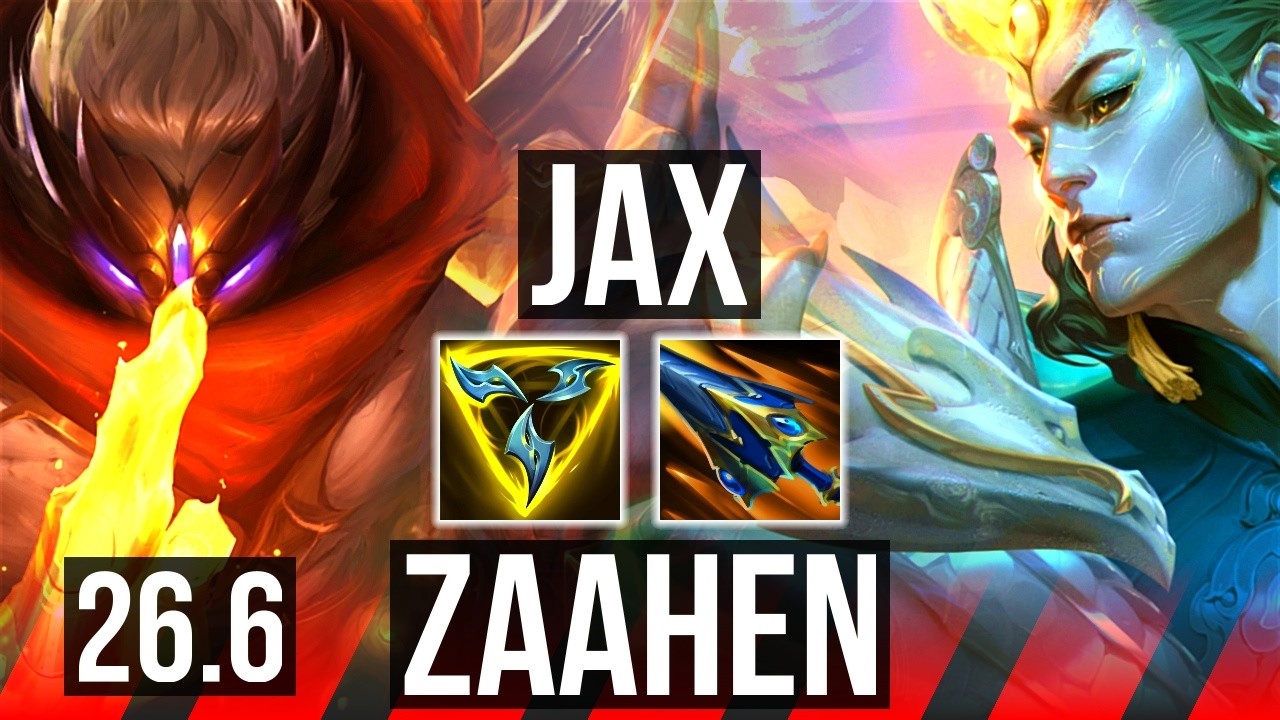 JAX vs ZAAHEN (TOP) | KR Mestre | 26.6