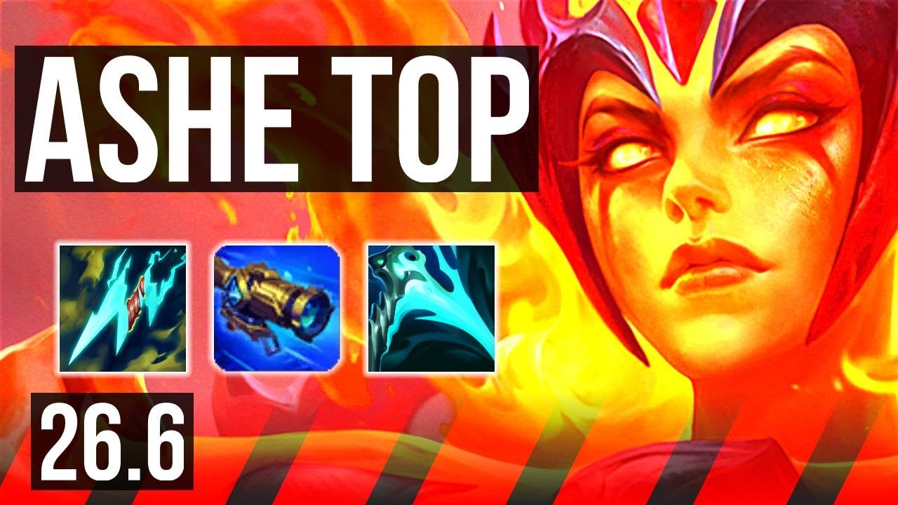 ASHE vs AATROX (TOP) | KR Mestre | 26.6