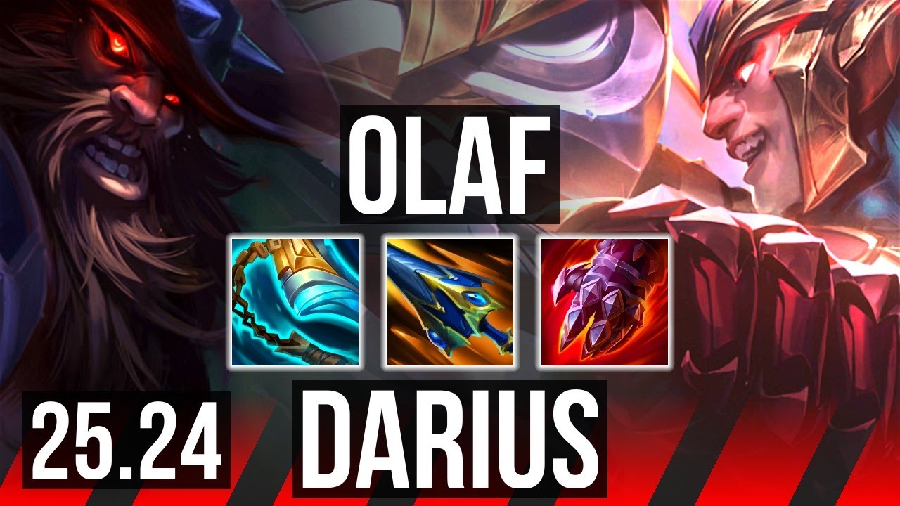 OLAF vs DARIUS (TOP) | KR Mestre | 25.24