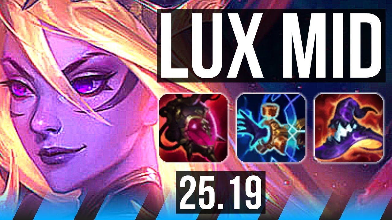 LUX vs MORGANA (MID) | 54k Dano, 13/4/13, Dominando | EUW Mestre…