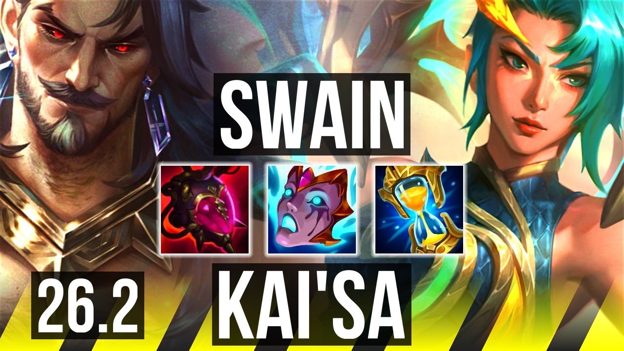 SWAIN & Alistar vs KAI’SA & Neeko (ADC) | Perfect KDA: 21/0/16, 43K Dano |&hellip;