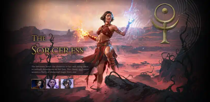 The Sorceress | Classe Feiticeira Path of Exile 2