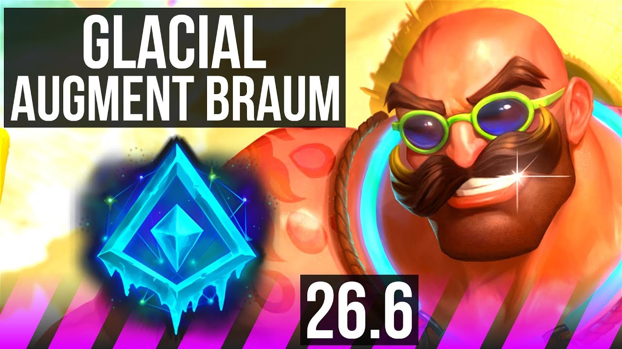 BRAUM & Ashe vs SORAKA & Ezreal (SUP) | Glacial Augment | KR Mestre | 26.6