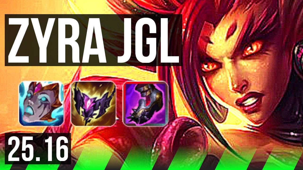 ZYRA vs PANTHEON (JGL) | 8/1/12 | KR Mestre | 25.16