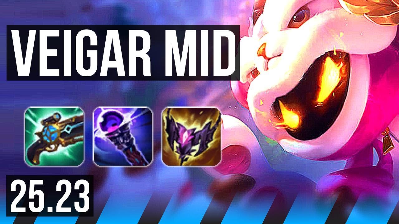 VEIGAR vs ZED (MID) | 12/4/8 | KR Mestre | 25.23