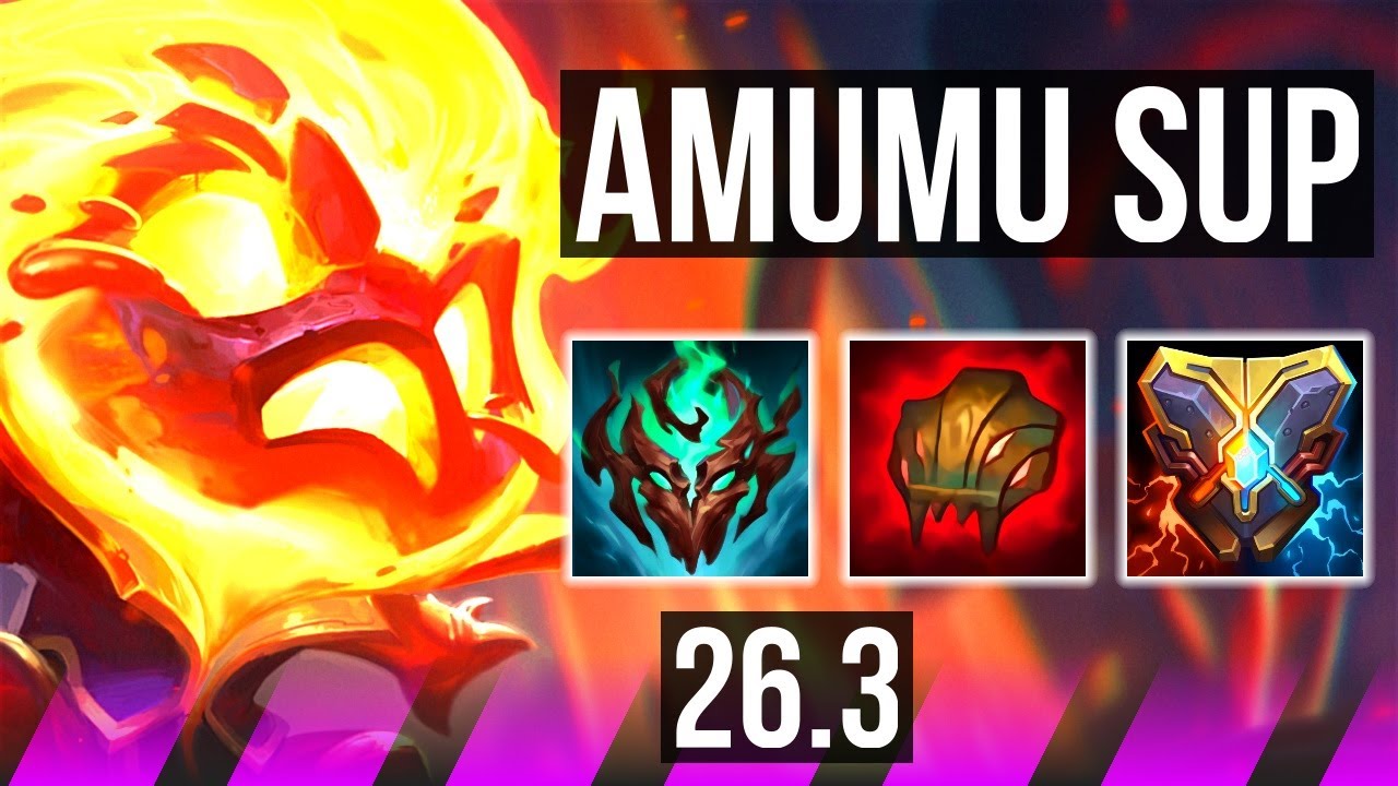 AMUMU & Karthus vs MORGANA & Caitlyn (SUP) | EUW Mestre | 26.3