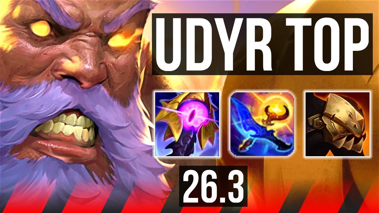 UDYR vs SETT (TOP) | Good KDA: 8/1/8 | EUW Diamante | 26.3
