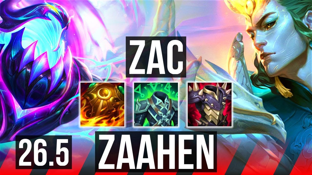 ZAC vs ZAAHEN (TOP) | EUW Mestre | 26.5