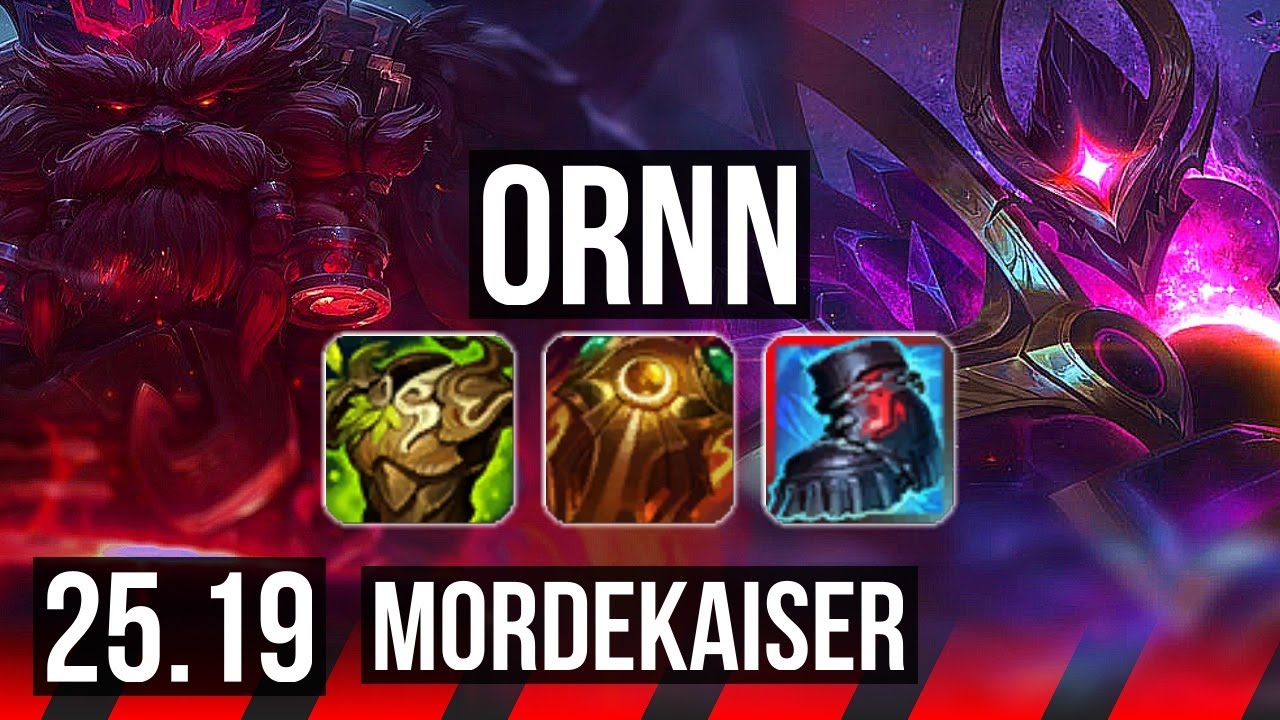 ORNN vs MORDEKAISER (TOP) | 5/3/13 | NA Mestre | 25.19